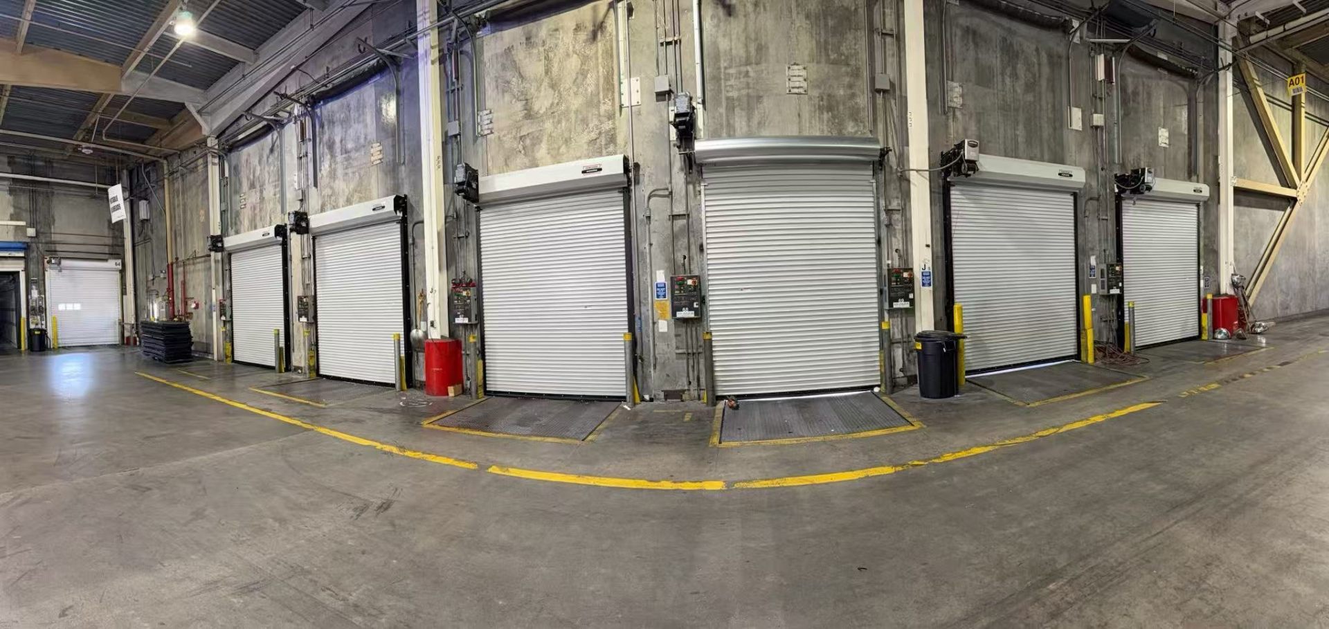 ~20 Rolling Steel Doors Replaced, Zero Receiving Downtime