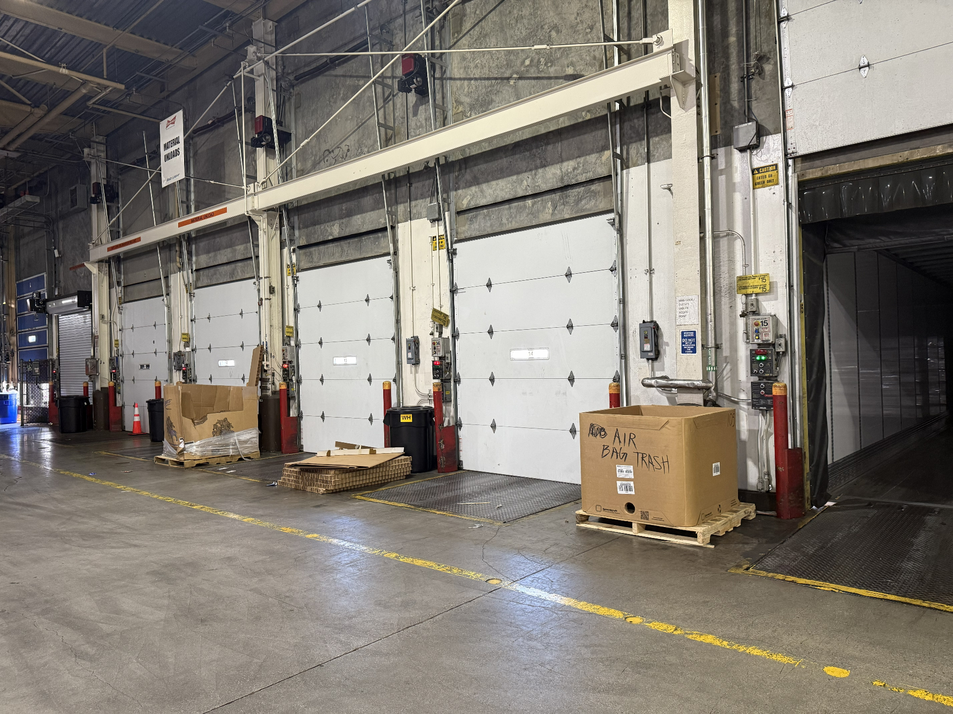 Quarterly Sectional Door PM for a Sylmar Food & Beverage Warehouse